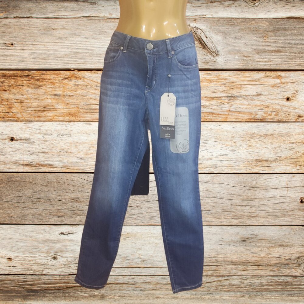 1822 Denim Skinny Jeans - Size 10 - Picture 2 of 3